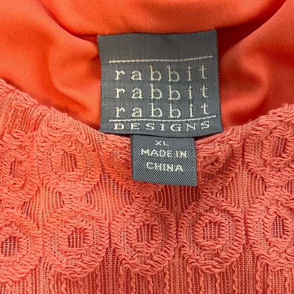 Rabbit Rabbit Rabbit Coral Dress - Picture 4 of 8